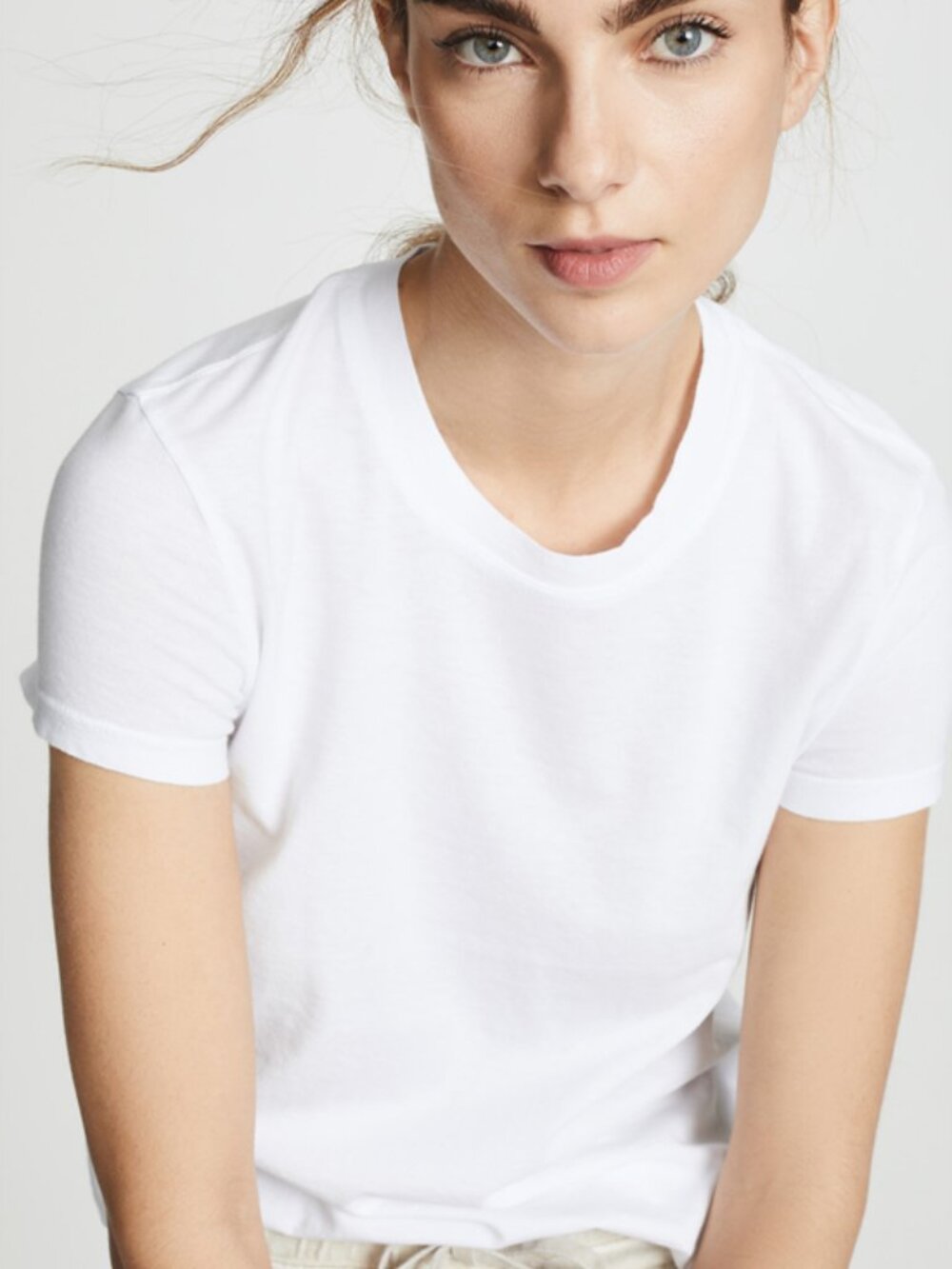 NWT $75 James Perse White Vintage Little Boy Short Sleeve Crewneck T-Shirt - Picture 6 of 11